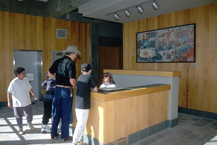 Old Member Entrance