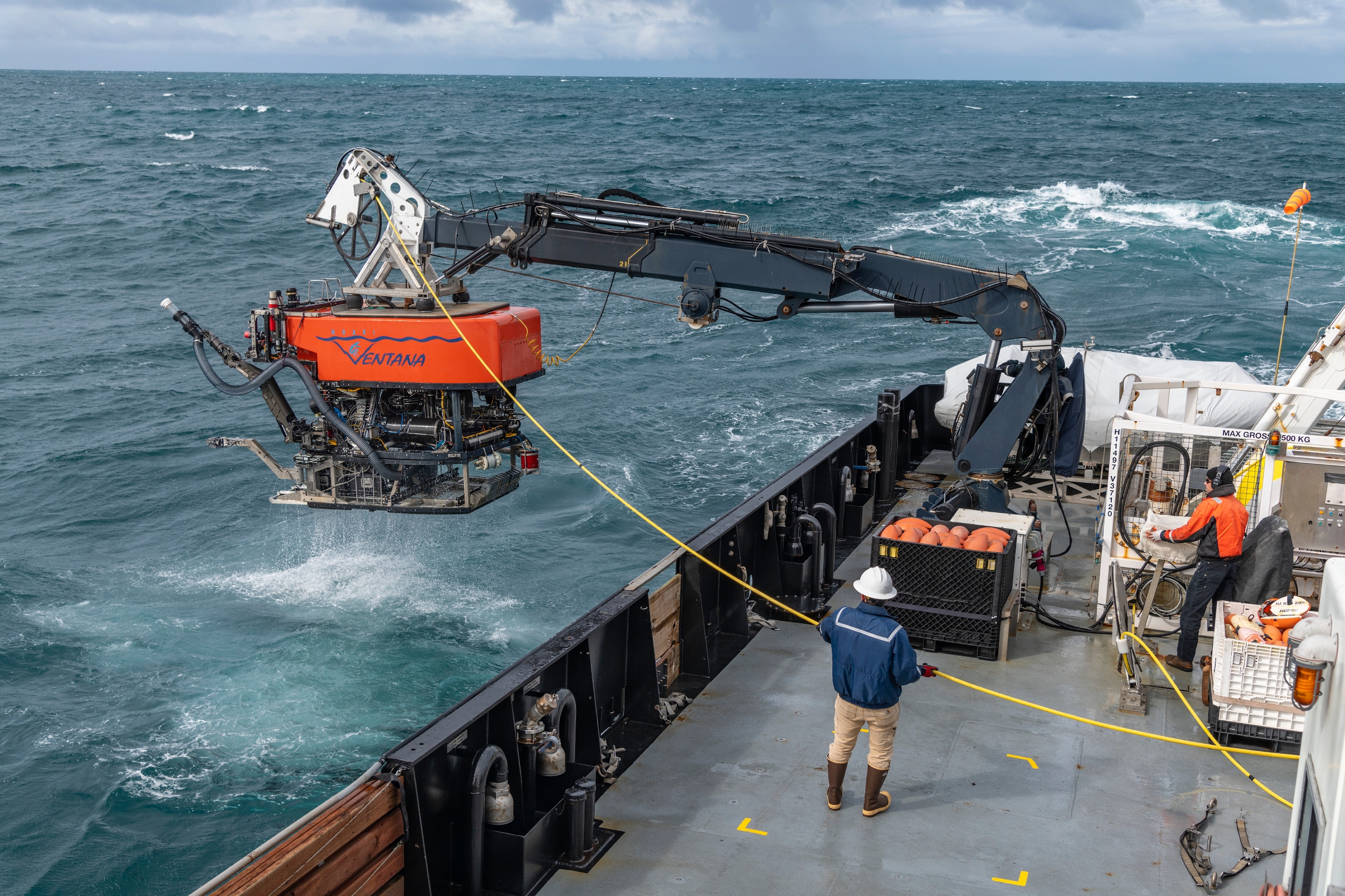 ROV Ventana aboard the Rachel Carson